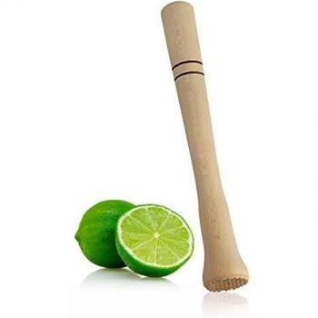 Metaltex MAZA MACHACAR Cocktail Madera, Marrón, Estándar