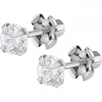 Pendientes Time Road WS00060/4 de Plata para Mujer con Acabado Brillante
