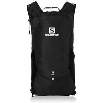 Salomon Trailblazer 10 Mochila para Trekking Unisex, Perfecta para Correr, Senderismo y Ciclismo, Negro, Capacidad Máxima de 10 Litros