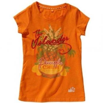 Kanz - Camiseta con cuello redondo de manga corta para niña, talla 16 años
