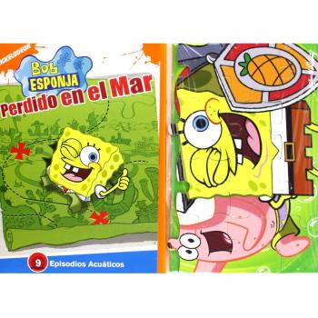 Bob esponja perdido en el mar puzzle dvd