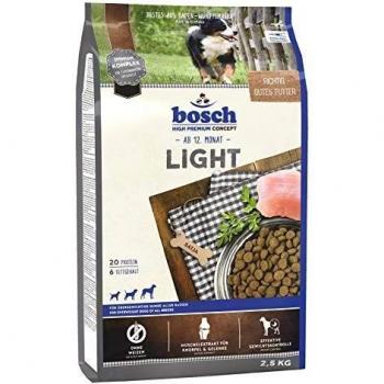 Pienso para Perros Bosch Light Adulto 2,5 kg - Bajo en Calorías y Rico en Pollo