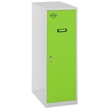Casillero SIMONLOCKER DISM. SINGLE MINI 915x400x500 mm GR/VE - Simon Rack Taquillas Vestuario Metálica 915x400x500 Gris/Verde, Metal