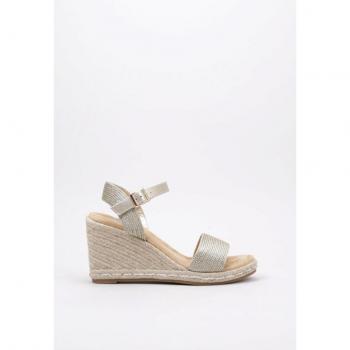 Sandalias Xti 141420 Dorado Mujer Tacón 9 Cm Envío Rápido