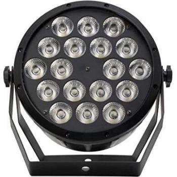 FONESTAR Foco PAR LED DMX con 18 LED RGBW PAR-220L