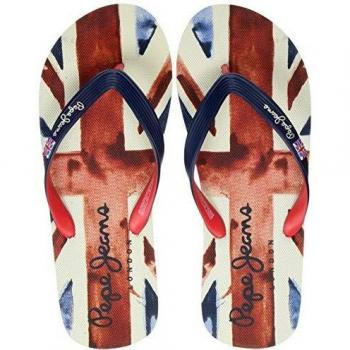 Pepe Jeans Hawi Banner, Chanclas Hombre, Azul Marino 585, 41 EU