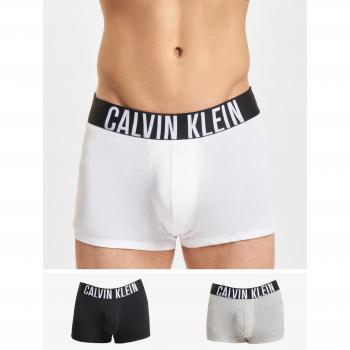 Pack de 3 boxers Calvin Klein para hombre - negro, blanco y gris - talla XXL con logo grande