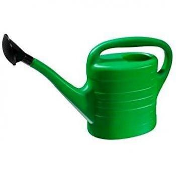 Regadera de plástico verde - 10 litros