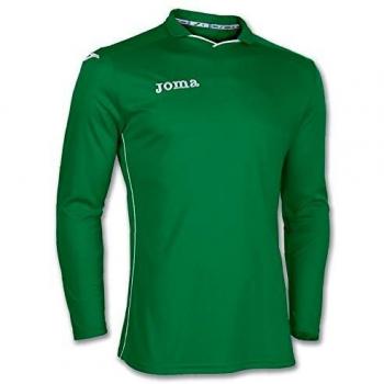 Joma 100005.450 - Camiseta de equipación de Manga Larga para Mujer, Color Verde, Talla 2XL-3XL