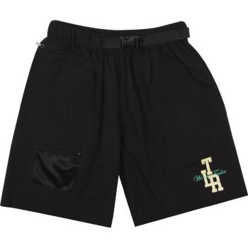 Tealer Monogram Cargo Shorts for Men, Noir, XS