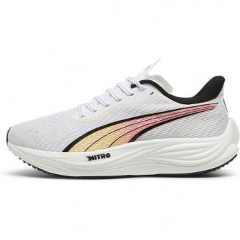 Zapatillas de running Puma Velocity Nitro 3 hombre blanco/naranja