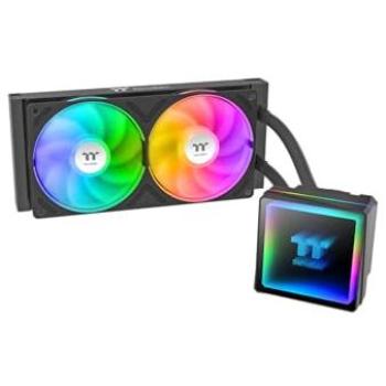 Refrigeración Líquida AIO Thermaltake TH240 V3 ARGB 240mm con Ventiladores Iluminación ARGB y Diseño de Espejo Infinito