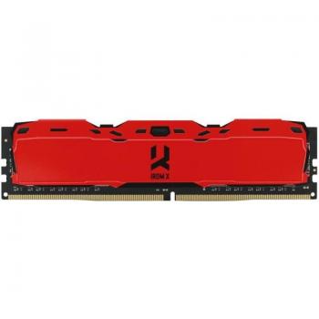 Memoria RAM DDR4 8GB 3000MHz CL16 SR Goodram IRDM Roja - Alta Velocidad