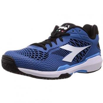 Diadora Speed Competition 5 AG Allcourtschuh, Zapatillas de Tenis para Hombre, Azul, 41 EU
