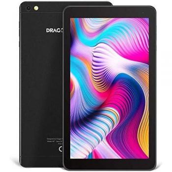 Dragon Touch Tablet Android 9.0 Tablet 7 Pulgadas 1024x600 HD IPS 2GB RAM 16GB ROM Procesador Quad Core Doble Cámara WiFi Bluetooth Negro
