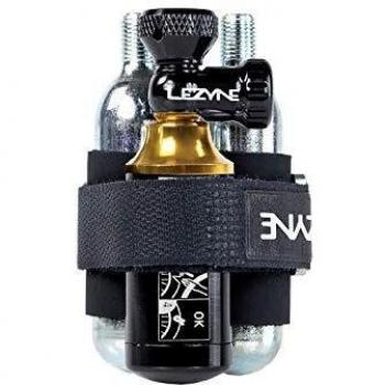 Lezyne TUBELESS C02 Blaster with Cartridge, Adultos Unisex, Plateado, Medio