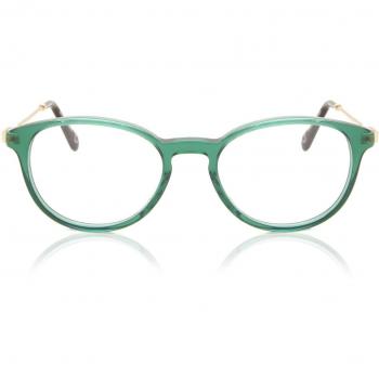 Gafas Recetadas Oval Montuta Completa de Plástico Verdes con Lentes Anti-Azules para Mujer - SmartBuy Collection