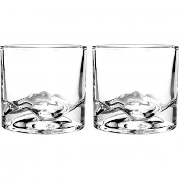 Set de 2 vasos de whisky modelo Mont Blanc