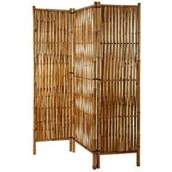 Biombo de Bambú 'Sueño' 135 x 170 cm - Separador de Ambientes Decorativo