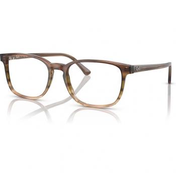 Ray-Ban RX5418 8255 Men's Eyeglasses Brown Size 54