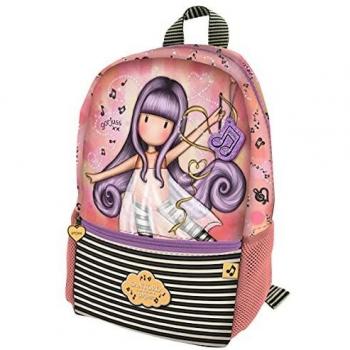 SANTORO Mochila Pequeña Gorjuss Little Dancer, 260x340x114 mm, Salmón
