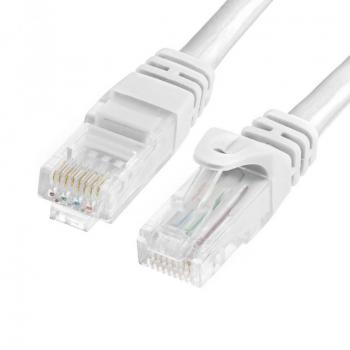 Cable de red RJ45 Cat.6 UTP AWG26 CCA Aisens 25cm Blanco