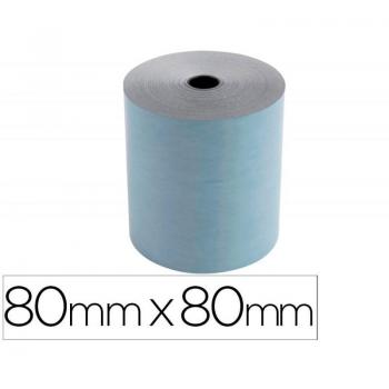 Rollo sumadora Exacompta Safe Contact térmico 80 mm x 80 mm 52 g/m2