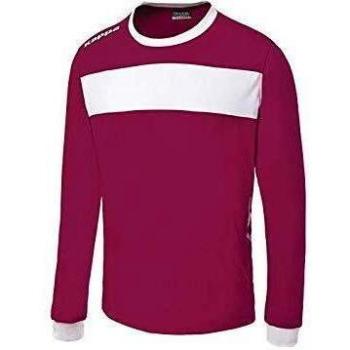 Kappa Remilio LS - Camiseta de equipación para hombre, color burdeos / blanco, talla M