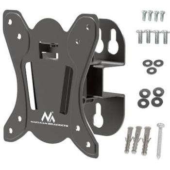 Soporte de TV MacLean Eléctrico de Techo 32-70 hasta 35kg MC-880T y Soporte de Pared para Monitor/TV MacLean 13-32 hasta 30kg VESA