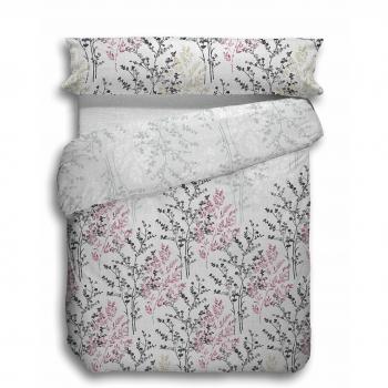 Stilia Juego 3 Piezas Nórdica, Edredón + Funda De Almohada + Sábana Bajera Ajustable, Marisma