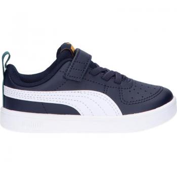 Zapatillas Deportivas Puma Rickie Negras para Niña y Niño, Modelo 384314 RICKIE AC INF 07 PEACOAT, Diseño Marino, Comodidad y Estilo Deportivo