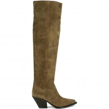 Sonora Women's Acapulco Over-knee Boots in Brown | Size 8 US (38 EU) | ACA605CISUE04WCIGAR