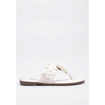 Xti Sandalias Planas de Mujer en Color Negro, Modelo 44829, Primavera/Verano 2023 - Ideal para Cualquier Ocasión, Talla 37