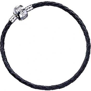HARRY POTTER Pulsera Deslizante de Cuero Negro X pequeña