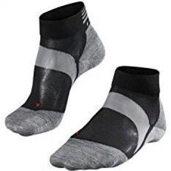 Falke Biking BC6 Racing Calcetines de Ciclismo, Unisex, Negro, UK 4-5