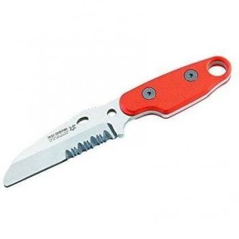FOX-Knives Messer - Cuchillo de hoja fija, color naranja