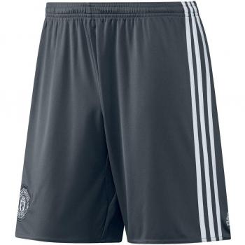 adidas Manchester United Fc 2015/16 3 Sho Y - Pantalón corto para niños de 15-16 años, color azul / blanco