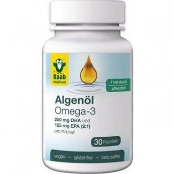Aceite de Alga Omega 3 con Vitamina E 1183mg 30 Cápsulas Veganas