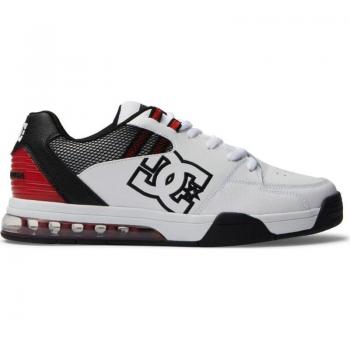 Zapatillas de hombre DC Shoes Versatile White-Black-Red ADYS200075-XWKR