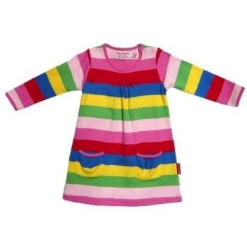 SPIG - Vestido de manga larga para bebé, talla 6 - 12 Months - talla inglesa, color multicolor