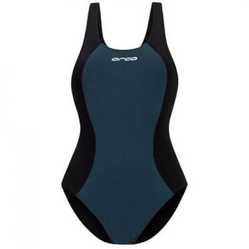 Bañador Orca RS1 One Piece gris oscuro y negro mujer - Talla L