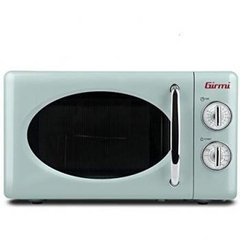 Girmi FM21 - Horno microondas combinado, diseño vintage, 20 litros, 700+800 W