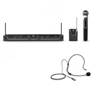Adam Hall U305 HBH 2 Wireless Microphone Transmitter Set (584-608MHz)