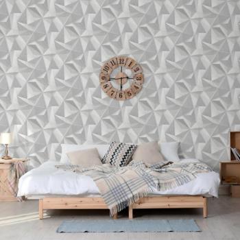Papel de Pared Onyx DUTCH WALLCOVERINGS - Panel Tapiz Decoración Color Verde, Gris Claro y más
