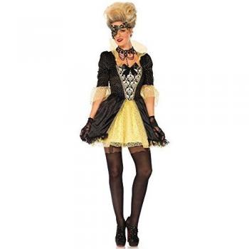 Leg Avenue- Mujer, Color negro, dorado, Medium