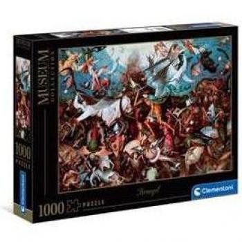 Puzzle Clementoni La Caída de los Ángeles Rebeldes de Pieter Brueghel - 1000 Piezas