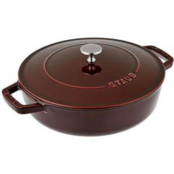 STAUB Rustidera chistera de Hierro Fundido Granada 24cm