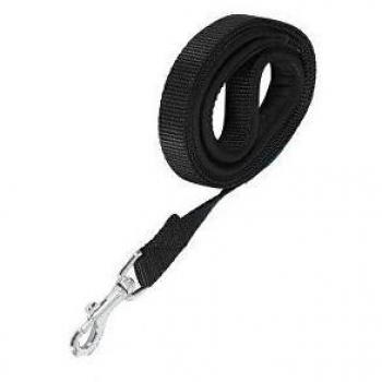 Correa de nylon suave para perros 20mm/1m negra Zolux