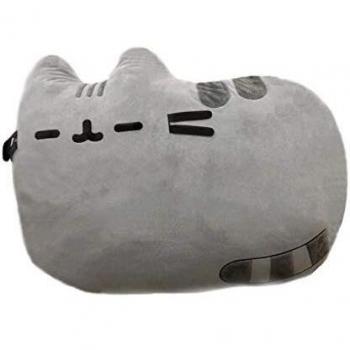 London Europe Slepey Cojín Jumbo Pusheen The Cat Sleepy, poliéster, Gris, H62 x W100 x D28 cm