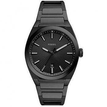 Fossil Everett Men's Analog Black Dial Watch FS5824